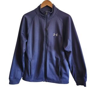 Under Armour Men's Full Zip Loose Fit Fleece Jacket Size Medium